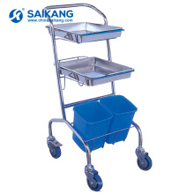 SKH030 Luxus medizinische Behandlung Aluminium Koffer Trolley